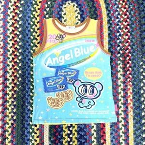 Angel Blue Tank Top